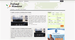 Desktop Screenshot of irelandwanderer.com